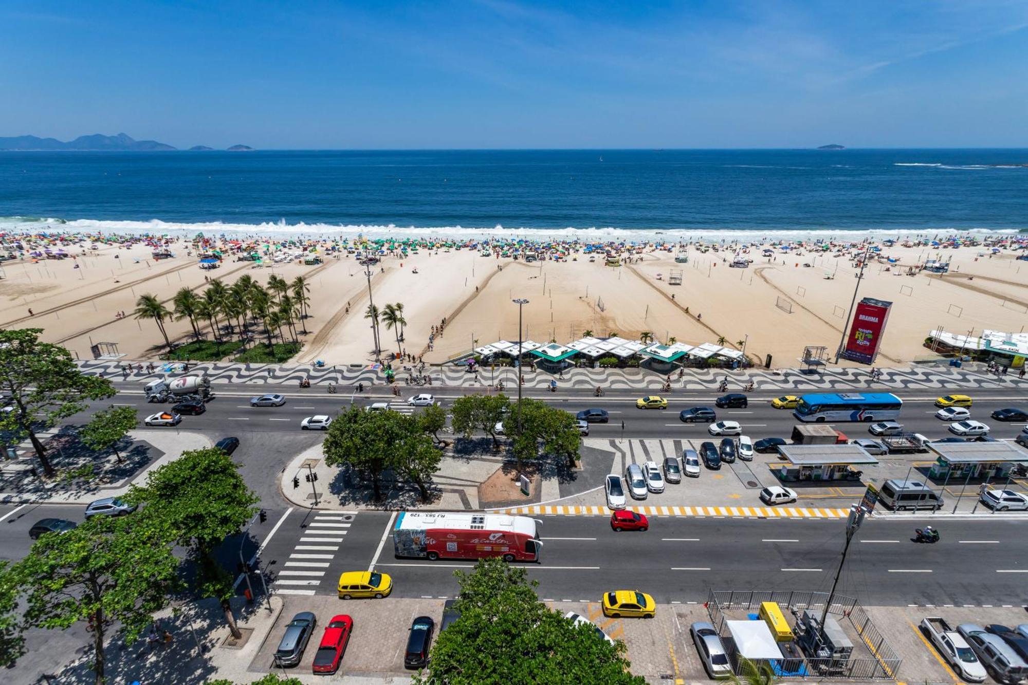 Unhotel - Luxuosos Apartamentos Na Atlantica A Beira-Mar, Copacabana Рио-де-Жанейро Экстерьер фото