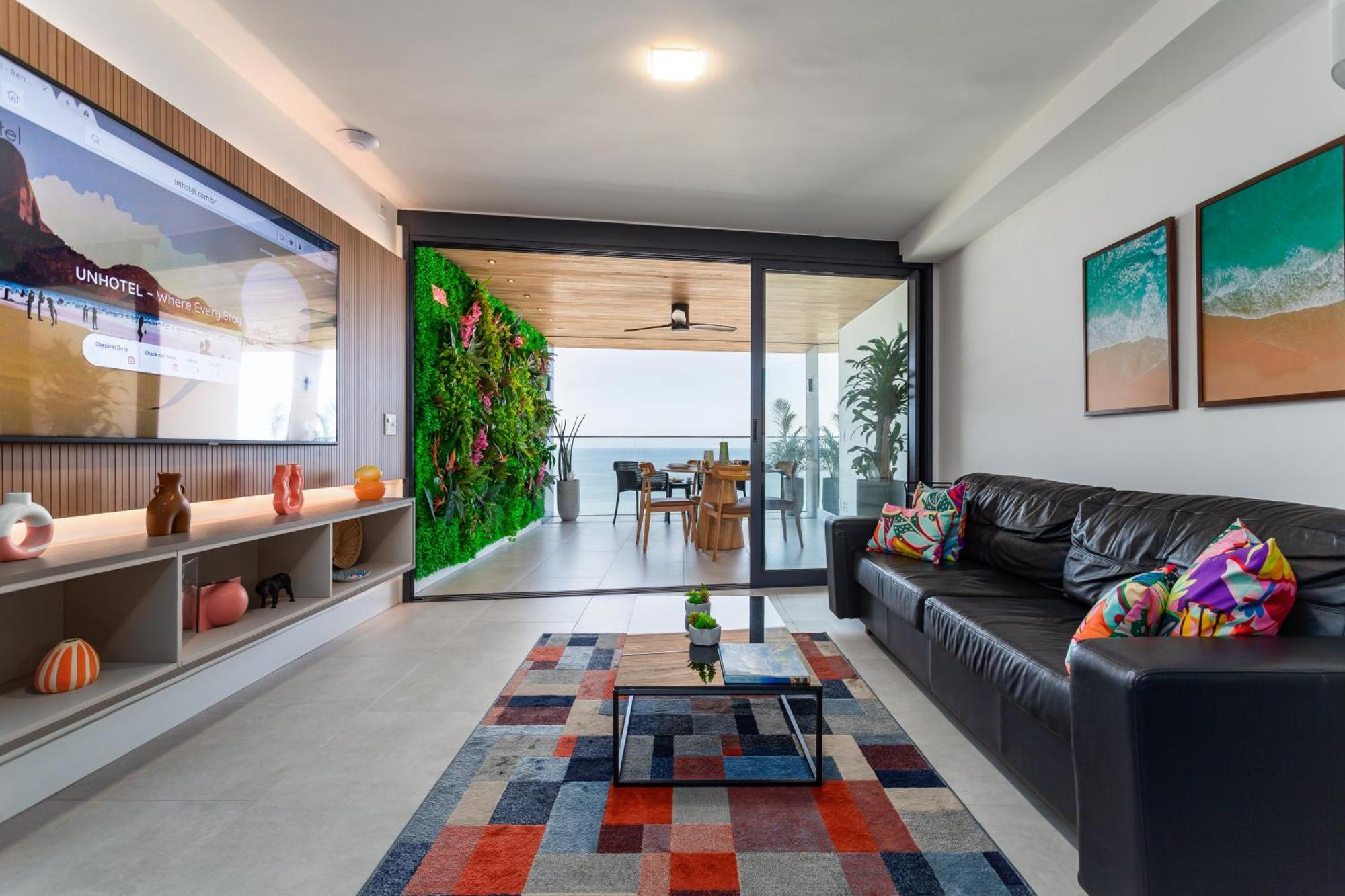 Unhotel - Luxuosos Apartamentos Na Atlantica A Beira-Mar, Copacabana Рио-де-Жанейро Экстерьер фото