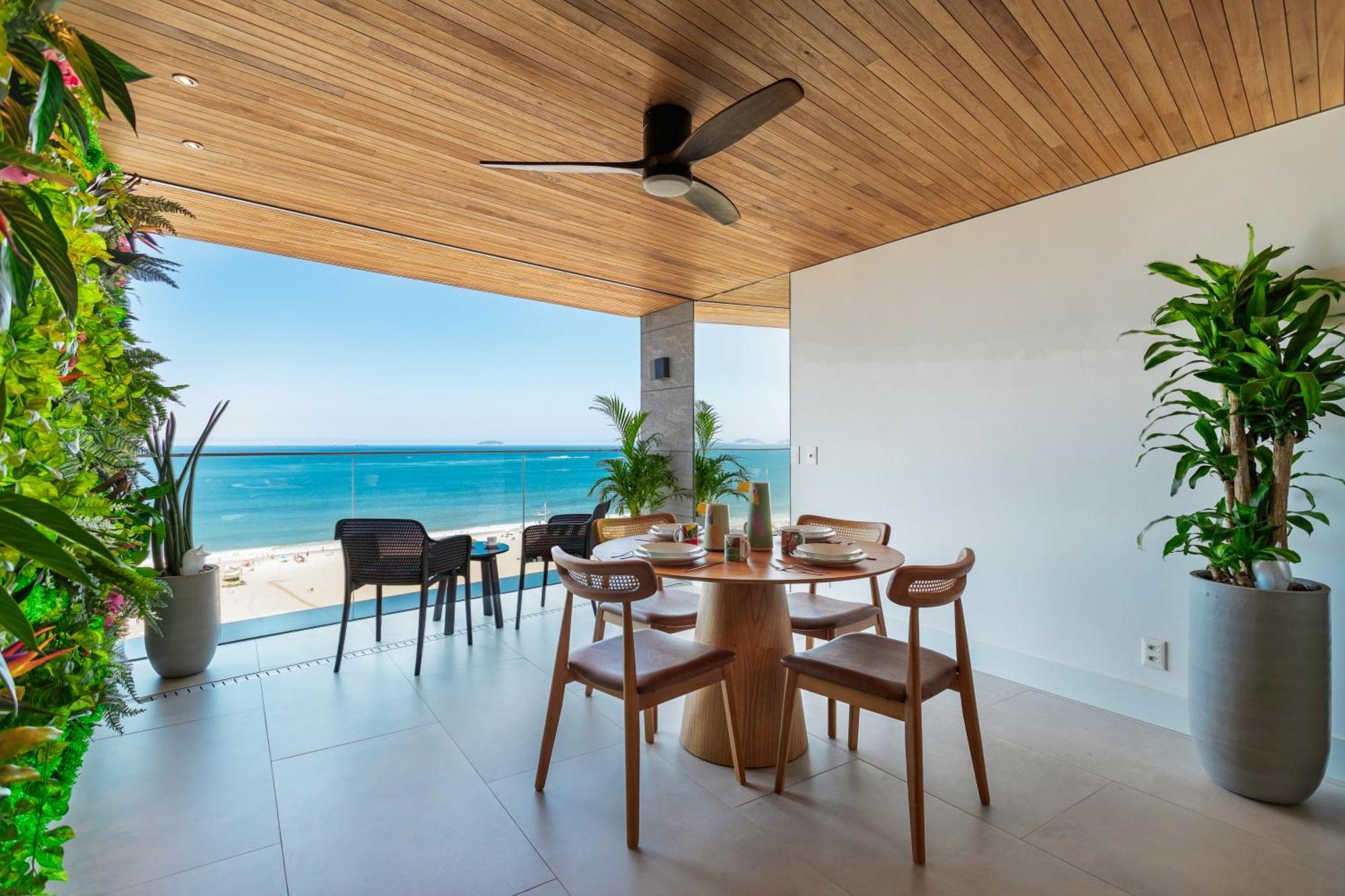 Unhotel - Luxuosos Apartamentos Na Atlantica A Beira-Mar, Copacabana Рио-де-Жанейро Экстерьер фото