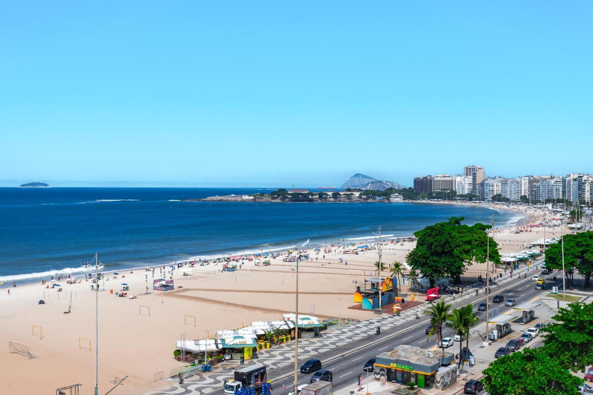 Unhotel - Luxuosos Apartamentos Na Atlantica A Beira-Mar, Copacabana Рио-де-Жанейро Экстерьер фото