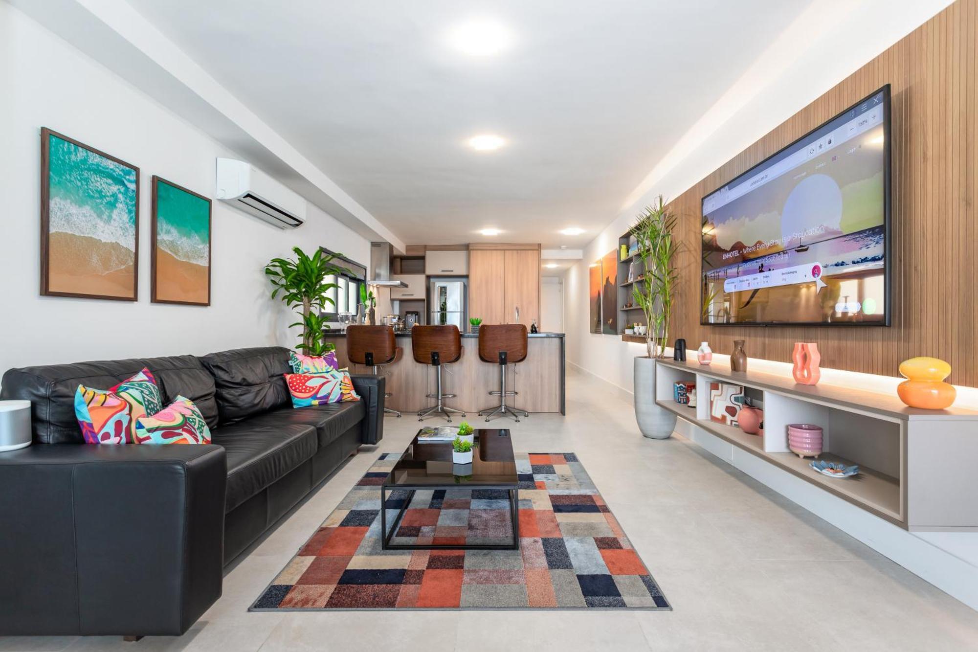 Unhotel - Luxuosos Apartamentos Na Atlantica A Beira-Mar, Copacabana Рио-де-Жанейро Экстерьер фото