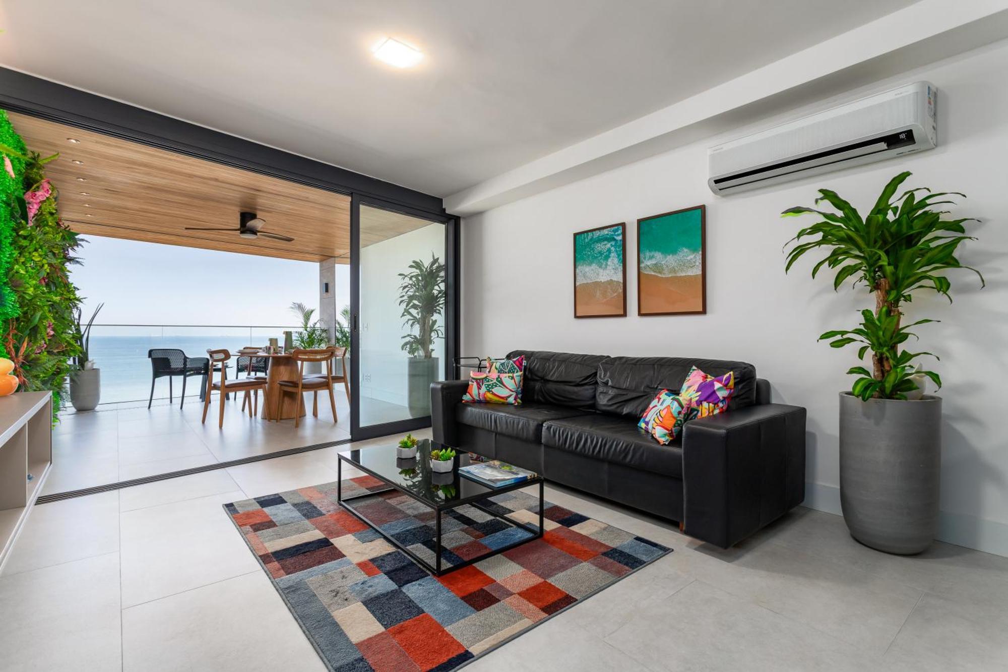 Unhotel - Luxuosos Apartamentos Na Atlantica A Beira-Mar, Copacabana Рио-де-Жанейро Экстерьер фото